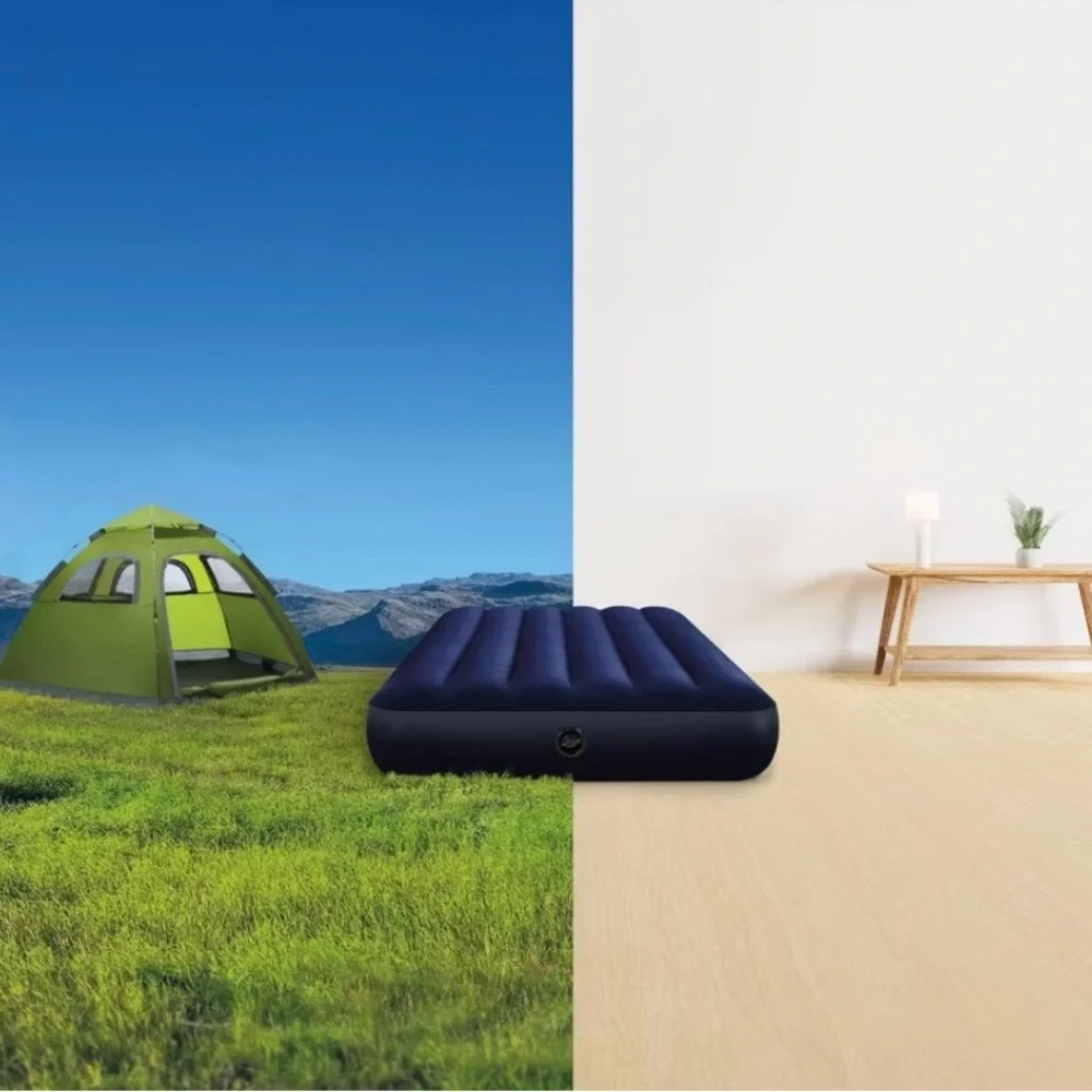 Blue Inflatable Mattress Cover